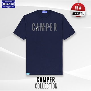 เสื้อยืด AQUANINE CAMPER เสื้อยืด มินิมอล ลิขสิทธิ์แท้