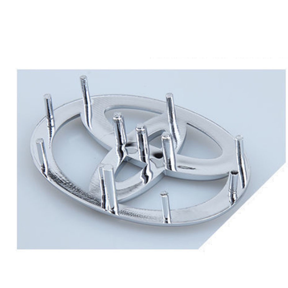 โลโก้แป้นแตร โลโก้พวงมาลัย โลโก้ TOYOTA แท้ศูนย์ ขนาด 6.5x4.5cm - รูปที่ 2