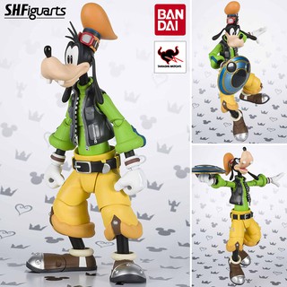 Figma งานแท้ Original ฟิกม่า Figure Bandai S.H.Figuarts Disney Kingdom Hearts II ดิสนีย์ คิงดอมฮาตส์ Goofy Goof กูฟฟี่