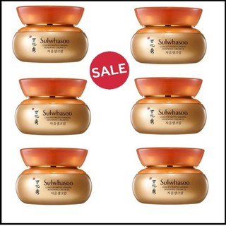 SULWHASOO ครีมบำรุงผิวหน้า Concentrated Ginseng Renewing Cream Ex 5 ml. X 6 ชิ้น