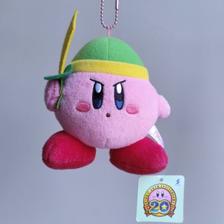 #ตุ๊กตา #พวงกุญแจ #เคอร์บี้ #Kirby #ป้ายห้อย ใส่หมวก ถือดาบ #ลิขลิขสิทธิ์แท้จากญี่ปุ่นงานครบรอบ20ปี สวยมากๆ หายาก