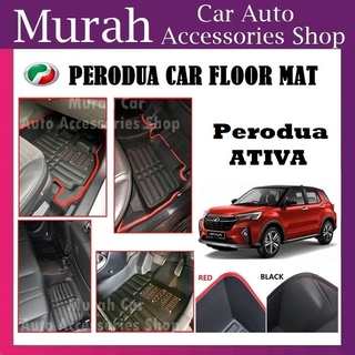 Perodua ATIVA พรม 5D / คาร์บอนชั้นเดียว &amp; สองชั้น