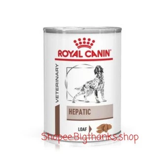 (( 1 กป.)) Royal canin hepatic can 420 กรัม exp 03/27 สุนัขโรคตับ