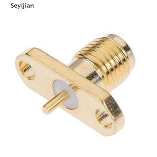 [Sey] Sma Female 2 ช่องอุปกรณ์แจ็คเชื่อมต่อพร้อม Solder Post Terminal Rf Connector Isd