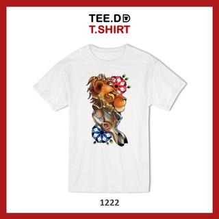 TEE.DD.TSHIRT เสื้อยืด Lion Rabbit มีทั้ง ครอป &amp; คลาสสิก มีหลายสี ใส่ได้ทั้งชาย-หญิง ผ้านุ่มใส่สบาย ไม่ย้วย ไม่ต้องรีด