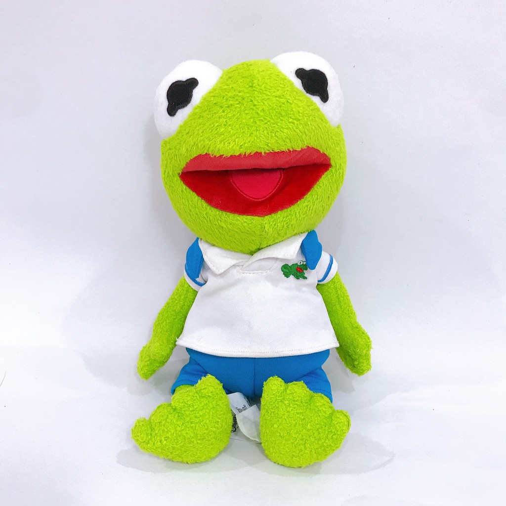 ตุ๊กตากบเคอร์มิท (Kermit the Frog) มือสอง มีป้ายลิขสิทธิ์