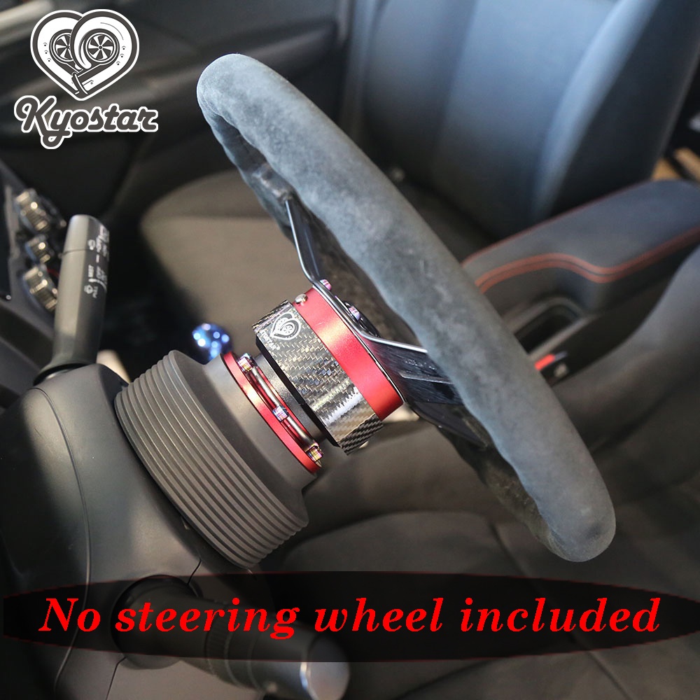 Racing Car Steering Wheel Quick Release Hub Adapter Boss Kit Real