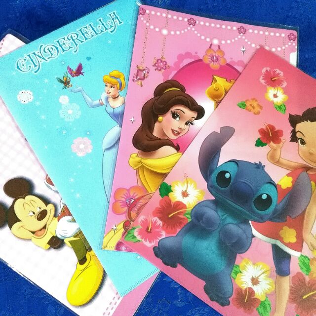 แฟ้มใส่เอกสาร F4 Disney