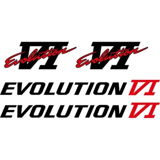 สติกเกอร์ Evolution VI