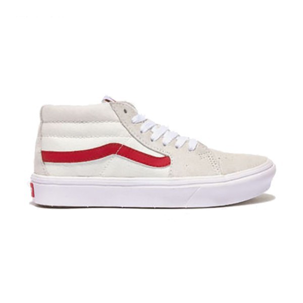 VANS SK8-Mid (Retro Rec) - Marshmallow/Red รองเท้า VANS แท้ Thailand  Authorized Dealer | Shopee Thailand