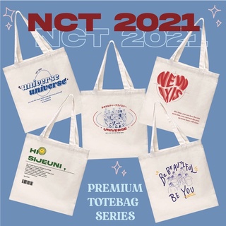 (Po) กระเป๋าผ้าแคนวาส แบบหนา Nct 2021