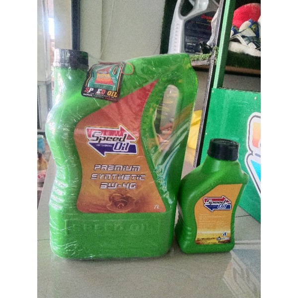 A3น้ำมันเครื่อง speed oil 5w40 ดีเซล