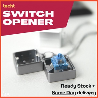 2 in1 ตัวเปิดสวิตช์คีย์บอร์ด แกนอลูมิเนียม Aluminum Mechanical switch opener axis open CNC 2-in-1 Mechanical Keyboard Switch Opener - Gateron + Outemu / Akko CS switches opener