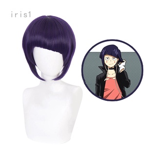 วิกผมสั้น คอสเพลย์อนิเมะ My Hero Academia Kyoka Jiro สีม่วง