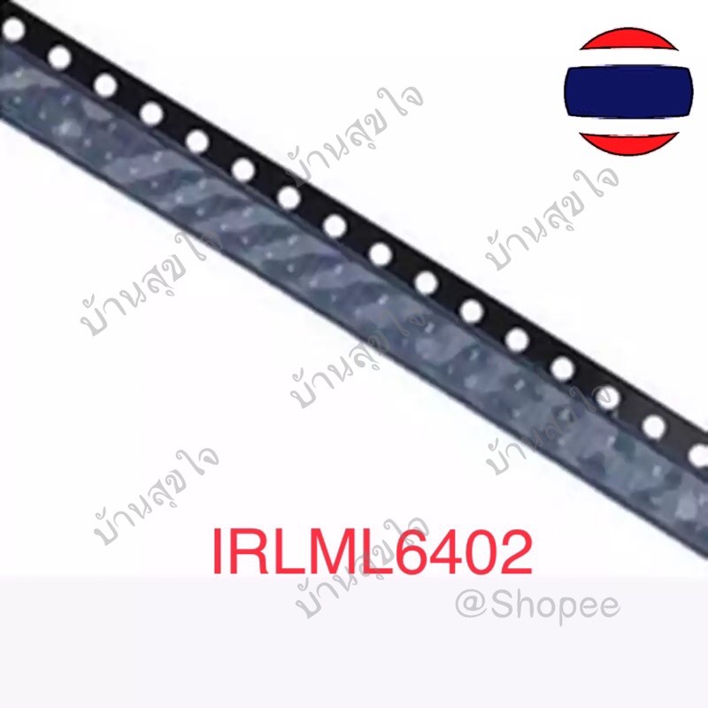 2pcs IRLML6402TRPBF SOT23 IRLML6344 IRLML6401 IRLML6402 IRLML6244 SOT SOT-23 SMD Power MOSFET มอสเฟต