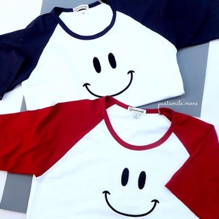 Smiley T-shirt twotone