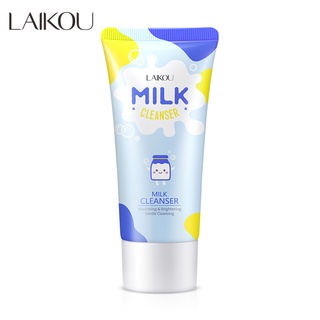 Laikou โฟมล้างหน้า ทําความสะอาดผิวหน้า อย่างล้ําลึก 50 กรัม.