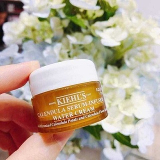 ส่งฟรี Kiehl’s Calendula serum-infused water cream ขนาดทดลอง 7ml ครีม AUG01