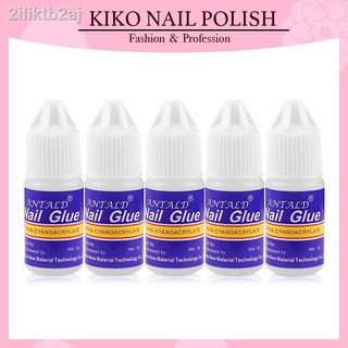 กาวติดเล็บPVC Nail GIue 3g แพ็ค5ขวด KIKO NAIL POLISH NG35