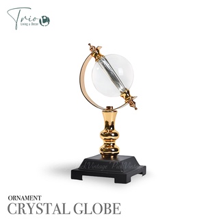 ORNAMENT CRYSTAL GLOBE  เครื่องประดับ ลูกโลกคริสตัล