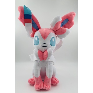 ☍✖❀Cute Pokémon Eevee Sylveon Plush toys Doll toy Decorative ornaments Ragdoll boy girl gift