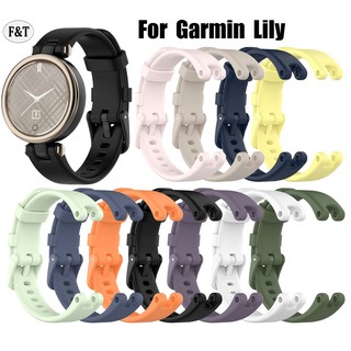 สายนาฬิกาข้อมือ ซิลิโคน สำหรับ Garmin lily Smart Watch