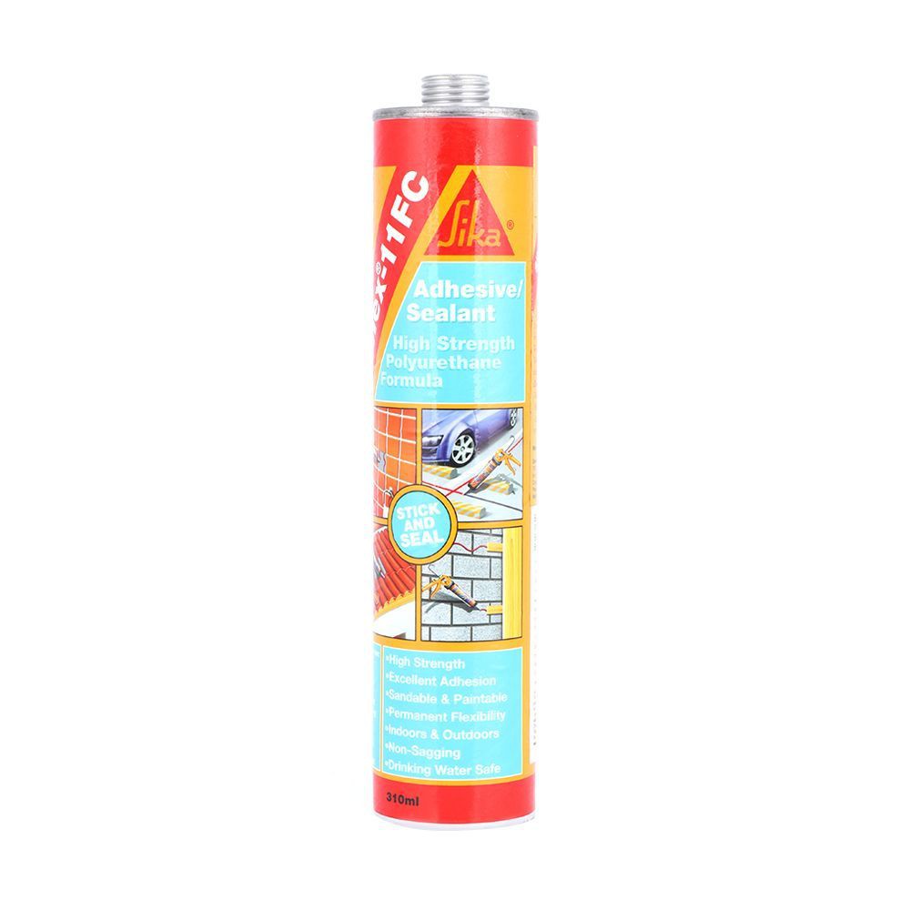 POLYURETHANE ADHESIVE SEALANT SIKA SIKAFLEX-11 FC 310ML WHITE โพลียูรีเทนอุดรอย SIKA SIKAFLEX-11 FC 