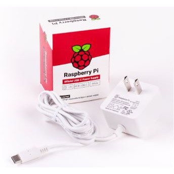 Raspberry pi official USB-C Power supply DC5.1V 3A ( US-plug type) black color