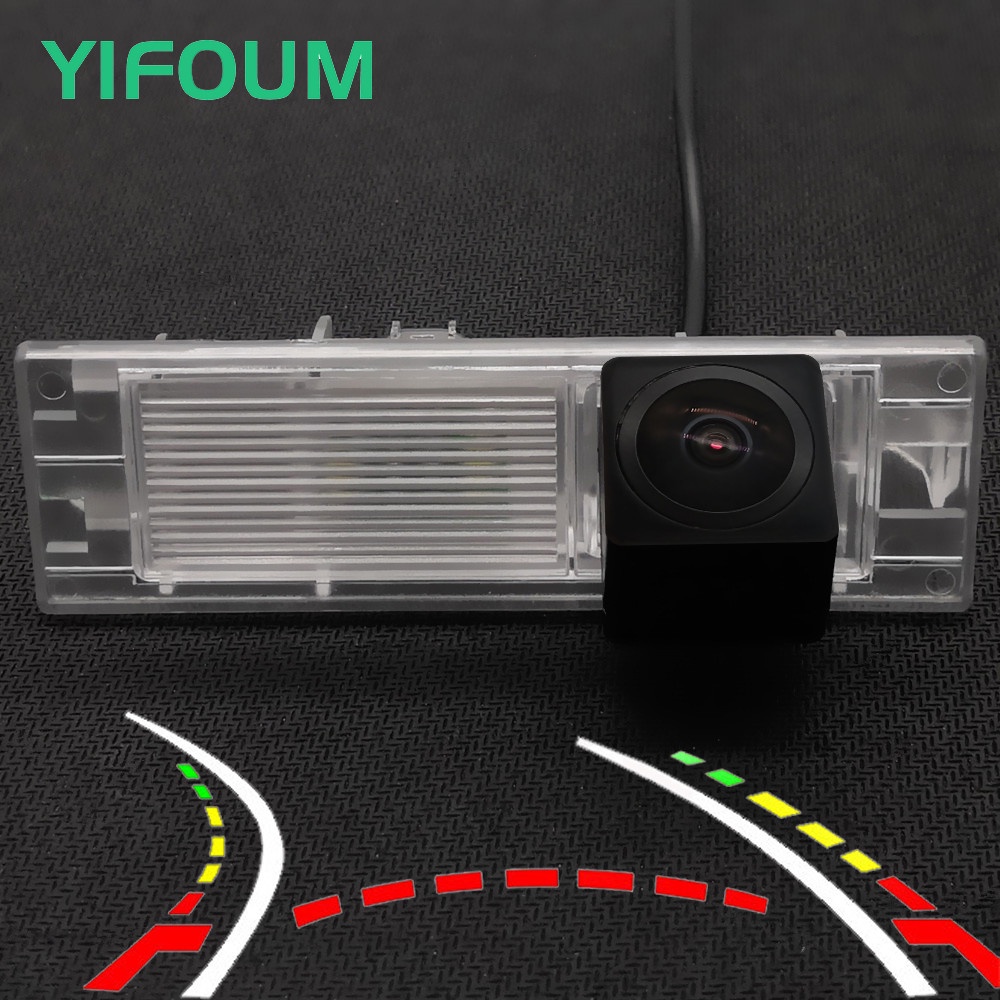 Fisheye Dynamic Trajectory Tracks Wireless Car Rear View Camera For BMW 1 6 Series F6 F12 F13 F20 F2