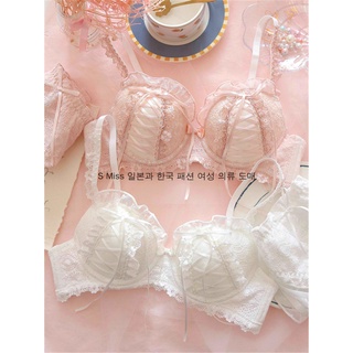 Export trade ~ counter quality ~ Sexy underwear female French small chest gathered sexy Japanese sweet and lovely lace b