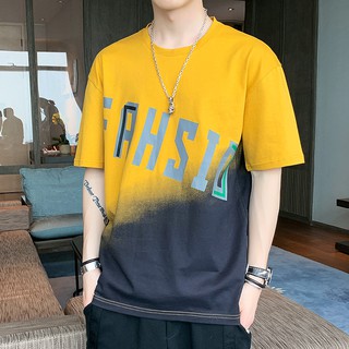 LHSunshine 🌞 เสื้อยืดไล่เฉดสีสุดเท่ห์ ดีไซน์ใหม่ทันสมัยมากๆ แมทซ์กับยีนส์ตัวเก่งคือหล่อมากกกก