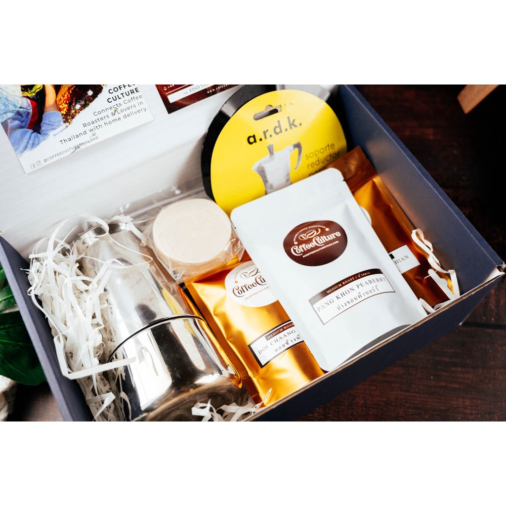 ชุดชงกาแฟกับเตาแก๊ส | Gas Stove Coffee Maker Kit – Moka Pot