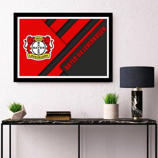 Bayer Leverkusen โปสเตอร์ติดผนัง / A3 +/ ไร้กรอบ