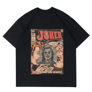 เสื้อยืดโอเวอร์ไซส์เสื้อยืด ลาย Joker "DC COMICS" | เสื้อยืด ลายการ์ตูน VINTAGE COMICS DC | ชุดเสื้อผ้า ลายการ์ตูน SUPER