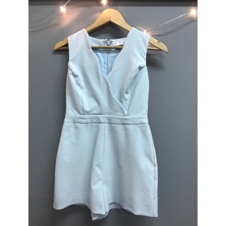 New✨Baby Blue Jumpsuit ยี่ห้อMiss Selfridge