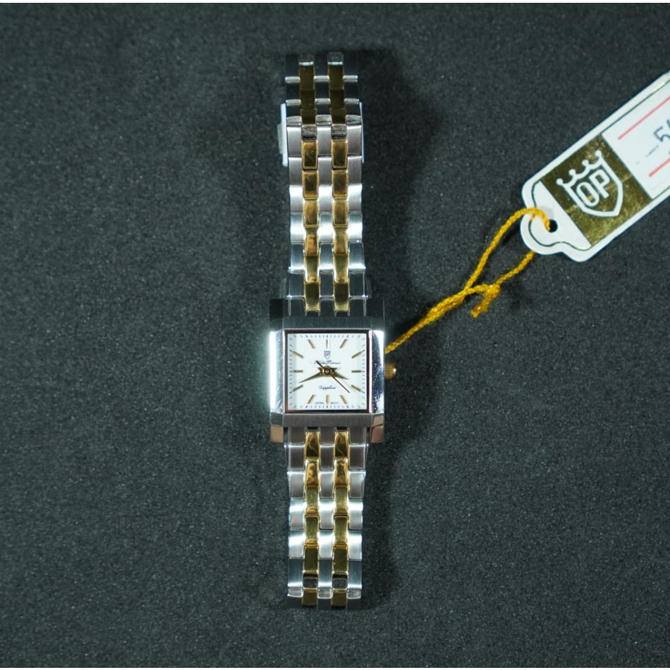 OP olym pianus sapphire นาฬิกาข้อมือผู้หญิง รุ่น 5658L-613 2กะสัต (ของแท้ประกันศูนย์ 1 ปี )  NATEETONG