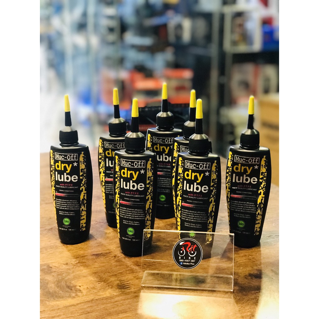New2025 น้ำมันหยอดโซ่ Muc-Off Dry&Wet Lube Chain Lube,มีขนาด 50ml.&120ml. ช่วยให้การเข้าเกียร์เป็นไปได้อย่างราบรื่น - รูปที่ 5