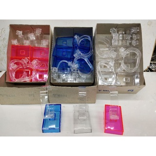 ขาตั้งโชว้นาฬิกาถอดเก็บได้มีหลายสีวัสดุใสทนทาน