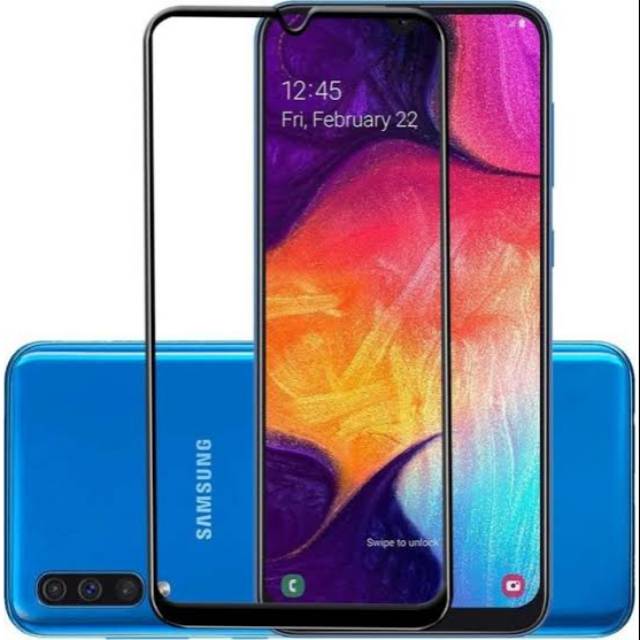 TEMPERGLASS TEMPEREDGLASS TEMPERED GLASS FULL COVER SAMSUNG GALAXY A50 A50S A30 A30S A20 M30 M30S M1