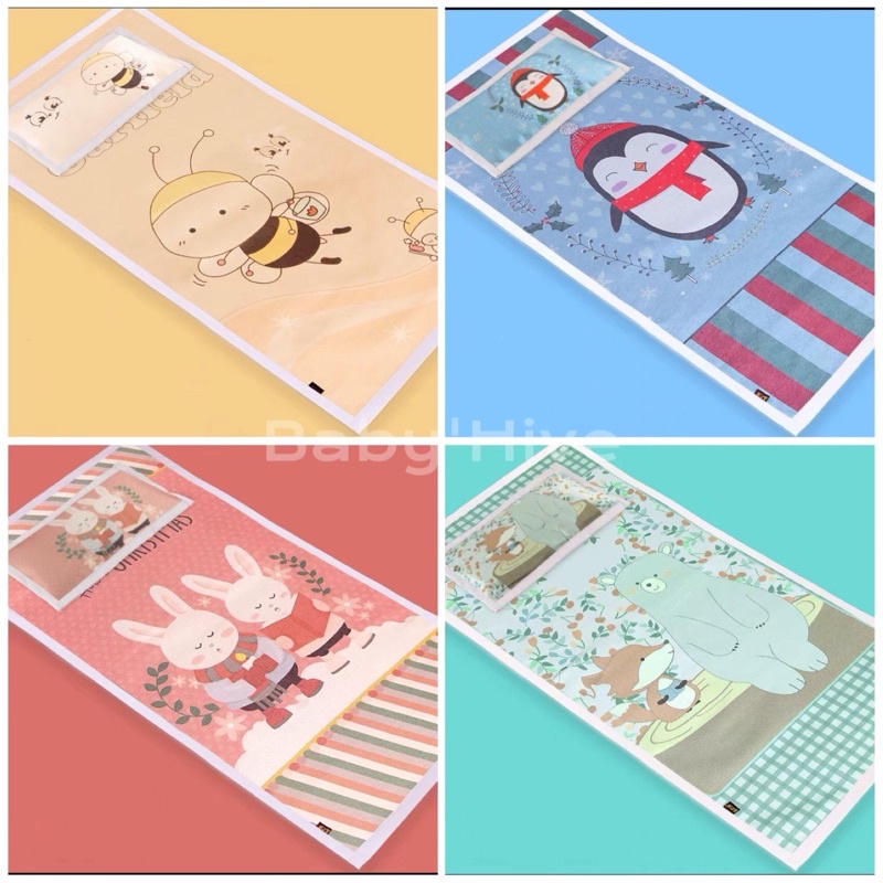 เสื่อปรับอากาศสําหรับเด็กทารก (FREE HERBAL PILLOW)