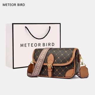 Meteor BIRD กระเป๋าสะพายไหล่ อเนกประสงค์ ใบเล็ก จุของได้เยอะ แฟชั่นสําหรับสตรี