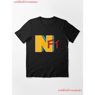 Nft Crypto Art Essential T-Shirt เสื้อยืดแขนสั้น overside เสื้อยืดผู้หญิง เสื้อยืดผู้ชาย เสื้อยืดพิมพ์ลาย เสื้อยืดแฟชั่น