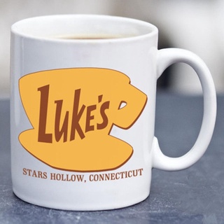 Lukes Diner Mug ได้รับแรงบันดาลใจจาก Gilmore Girls Stars Hollow Connecticut Gilmore Girls Mug Lukes Diner Coffee, Coffee - แก้วชา MVLG