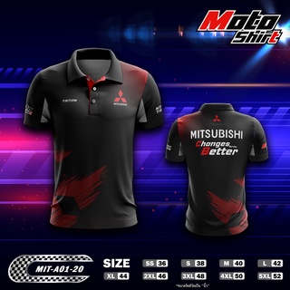 MOTOSHIRT เสื้อโปโล MITSUBISHI MIT-A01-20