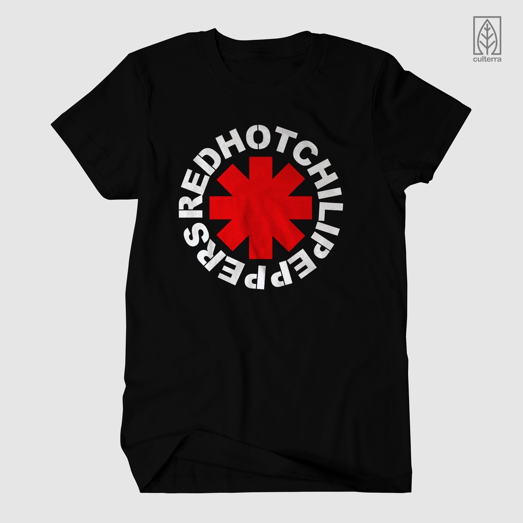 เสื้อยืด Culterra BAND / เสื้อยืด RHCP / RHCP TEXT เสื้อยืดสีแดง / เสื้อยืด ROCK METAL MUSIC / เสื้อ