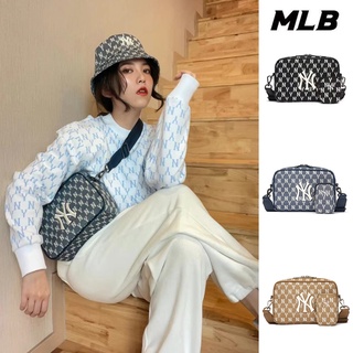 MLB กระเป๋าสะ พายข้างปรับสายได้ กระเป๋าผู้หญิง กระเป๋าใส่กล้อง ของแท้ 100% NY UNISEX CURVED CAPNY NEW YORK YANKEE