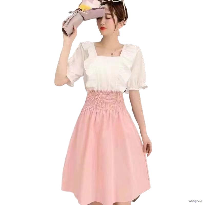 ﹊💕*Miki-Shop *🔥กระโปรงแฟชั่น ชุดเดรสสั้น  น่ารักมาก 2070