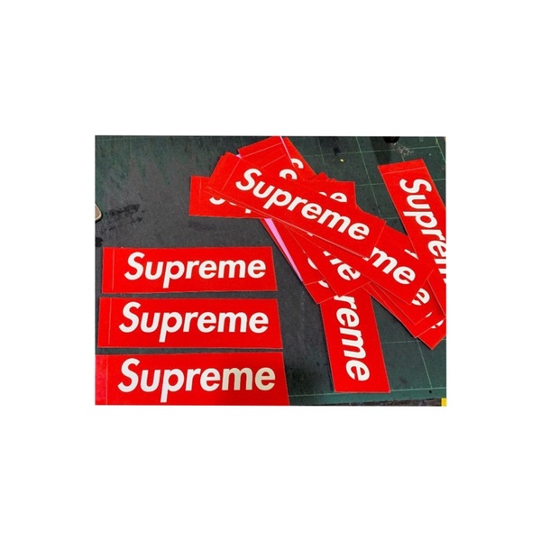 Supreme Box Logo Sticker  ของแท้ 💯%