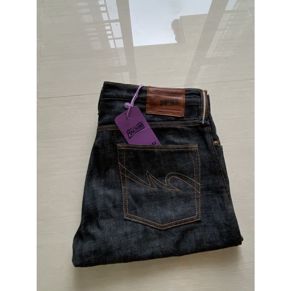 ขายกางเกงยีนส์ขาสั้น PIGER WORKS (พิกเกอร์เวิร์คส) 2A-50BK มือสอง ของแท้ 100%