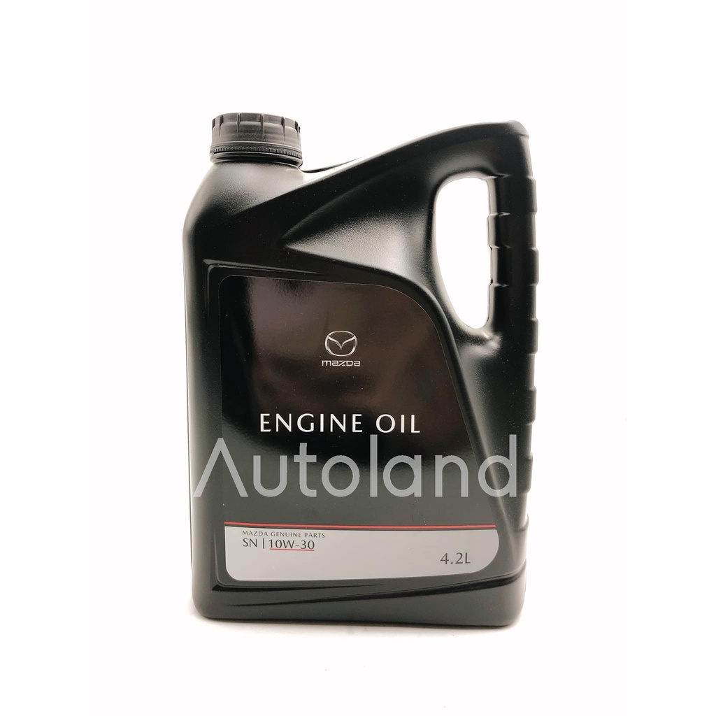 (ของแท้)น้ำมันเครื่องเบนซินSN 10W-30  ขนาด4.2ลิตร ใช้กับ Mazda2 Elegance/Mazda3 (ก่อนSkyactive) MX-5